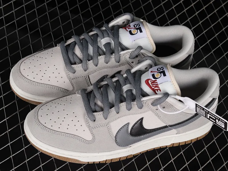 All categories Nk SB Dunk series Nk SB Dunk Low low-top sneakers Nk SB Dunk Low "85" black and gray double hook SB low-top sports and leisure sneakers DO9457-114